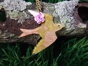 Image of Amber Bird Necklace