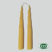 Image of Pair Bees Wax Candles (100% Pure Bees Wax)