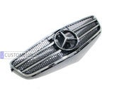 Image of C CLASS W204 08-ON: BLACK GRILLE
