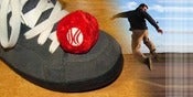 Image of Knofler logo embroidered 'Footbag'