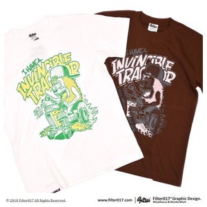 Image of Filter017 "INVINCIBLE TRACTOR" TEE