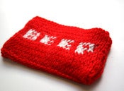 Image of Red Oyster Card Holder