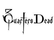 Image of  3 Quarters Dead "Logo" sticker