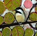 Image of Chickadee Tree Original Painting