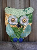 Image of "Time will Tell" Lino Owl Clock