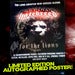 Image of Hatebreed Limited Edition Autographed 'For The Lions' Poster