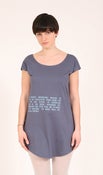 Image of Frauen T-Shirt Kleid - Motiv: "Gold"