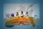 Image of 1st Otoe Meeting of 7 clans  20x 13 1/2  $125.00