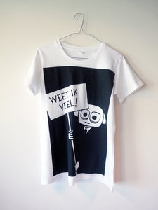 Image of Weet ik veel shirt white (women)
