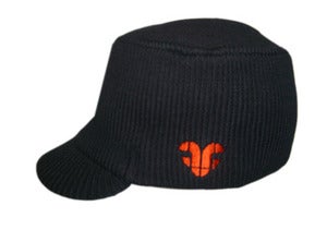 Image of Black Panel Beenie