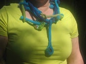 Image of felt necklace "connection"