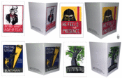 Image of WWII/Cult Cinema themed Greeting Cards