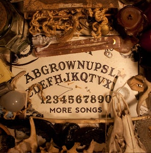Image of Grown Ups - More Songs (brown/white 12" vinyl)