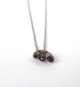 Image of Champagne Diamond Briollette Necklace