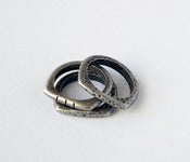 Image of Textured Stack Rings
