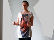 Image of mini dress with print