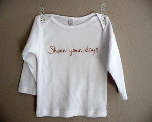 Image of t-shirt "shine your days"