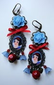 Image of Boucles d'oreilles Glamour au féminin Blanche Neige