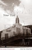 Image of Draper Utah LDS (Mormon) Temple Art 002