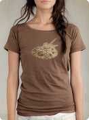 Image of Organic Women's Short Sleeve Tee-Machine in Bark