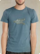 Image of Organic Men's Short Sleeve Tee-Headstock in Ocean
