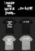 Image of Jones For Lyric T Shirts (Men)