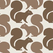 Image of squirrels wallpaper - by the sheet