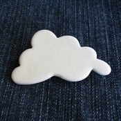 Image of cloud brooch (design 3)