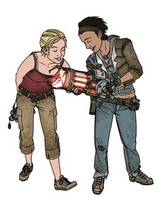 Image of Elena Fisher / Alyx Vance compare notes