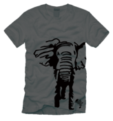 Image of Elephant on Charcoal