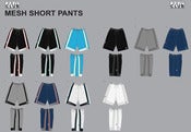 Image of PRO CLUB WHOLESALE MESH SHORT PANTS 4x (per. 3 piece pack)