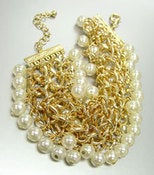 Image of Chains & Pearls Bracelet
