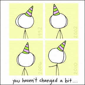 Image of you haven't changed a bit...