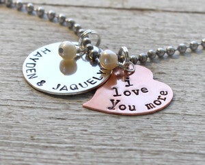 Image of I Love You More necklace