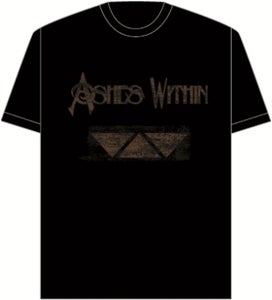 Image of Ashes Within Black Logo Tee