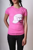 Image of Ladies Hat Tee (Pink)
