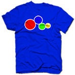 Image of COLORpillar Tee (BLUE)