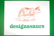 Image of Designasaurs Poster
