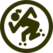 Image of AZRD DRI Sticker-Black