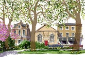 Image of Newington Green, spring