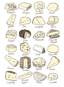Image of Cheese Poster