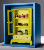 Image of Cake Cupboard in Yellow