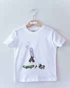 Image of "skateboard" t-shirt - camiseta "patinete"