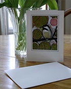 Image of 2 Card Set Chickadee Tree with Envelopes