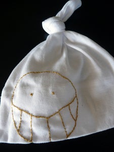 Image of bonnet blanc/jaune
