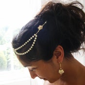 Image of Ivy vine - bridal hair dress