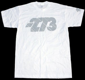 Image of -273 Capone T white - grey print