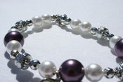 Image of Tiara Pearls - Purple