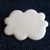 Image of cloud brooch (design 6)