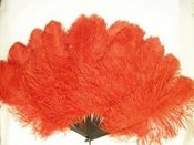 Image of Maribu Feather Hand Fan